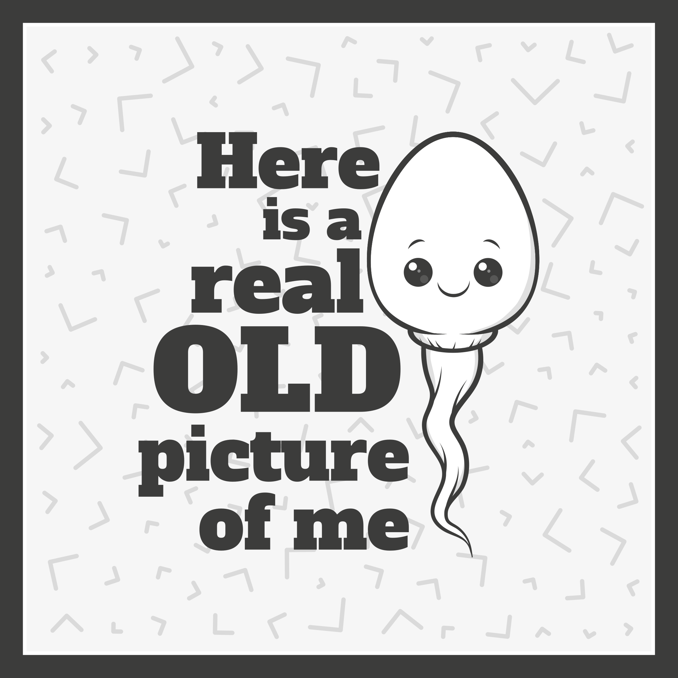 Vinyl Teppich Text sperma echtes altes bild - TenStickers