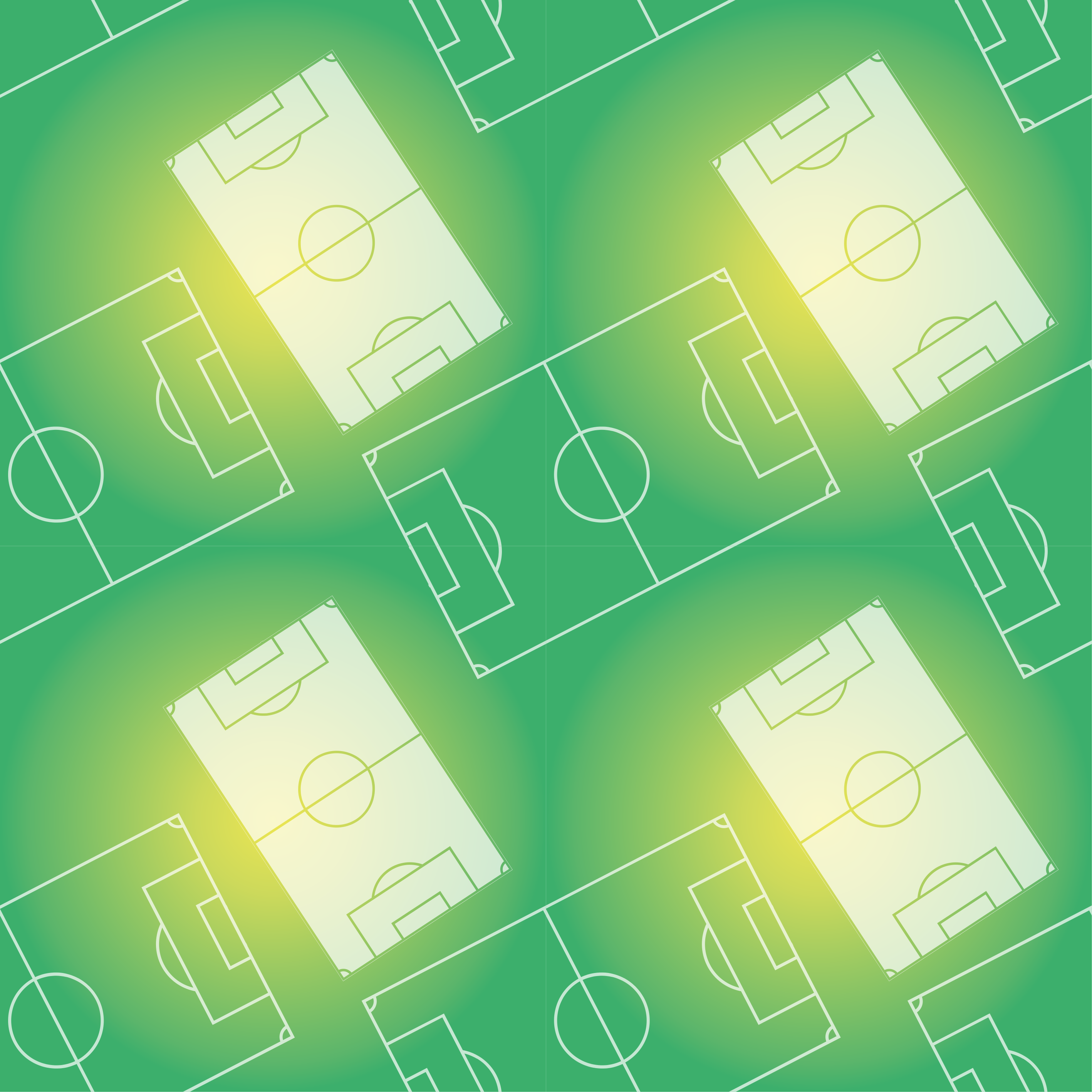 Vinyl Teppich Spiele fußballfeldmuster - TenStickers