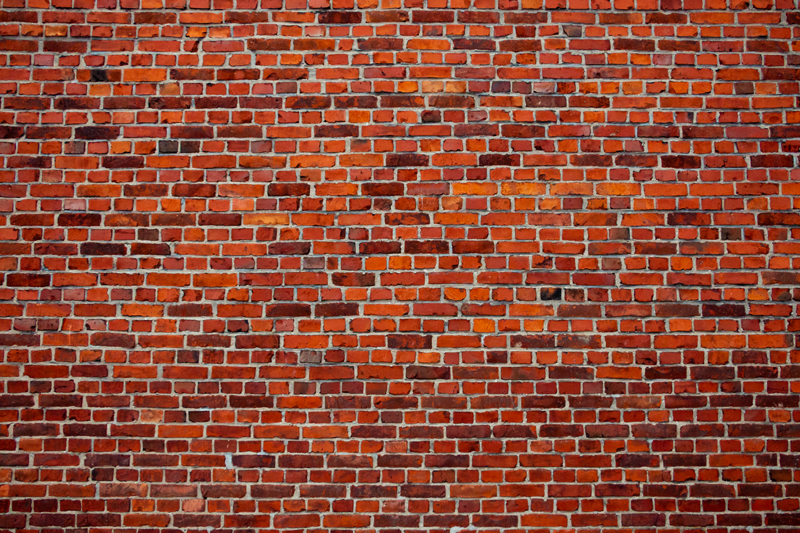 Vinyl teppich steinoptik raues ziegelmuster - TenStickers