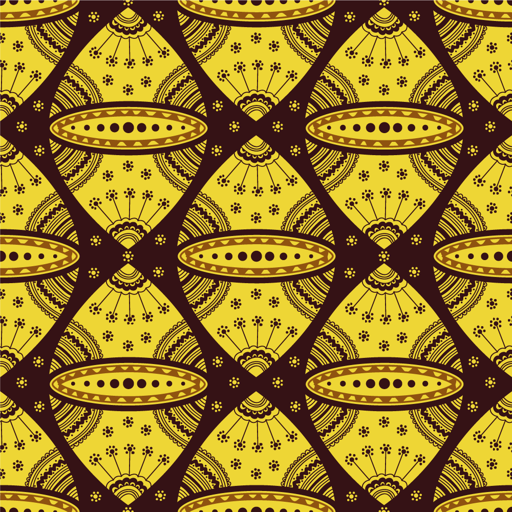 Vinyl teppich mandala inspiriert von symmetrie - TenStickers
