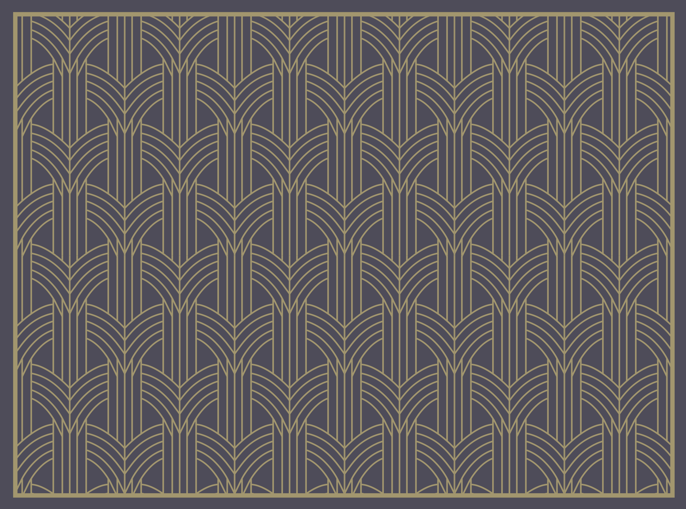 Vinyl Teppich geometrisch elegantes geometrisches muster - TenStickers