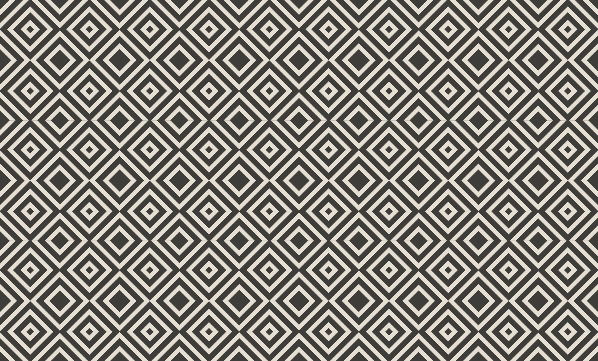 Vinyl Teppich geometrisch rautenmuster-motiv - TenStickers