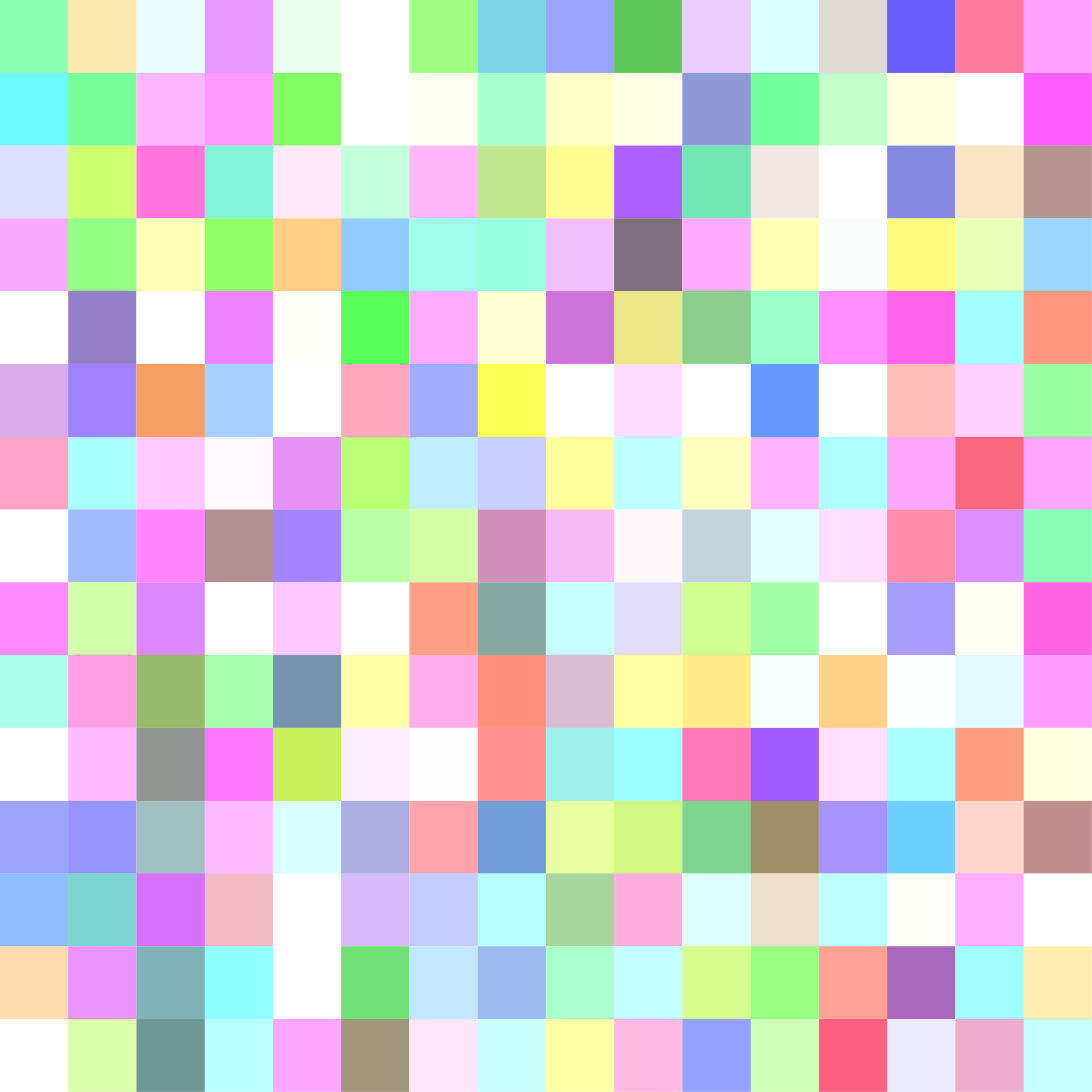 Vinyl Teppich geometrisch bunte quadrate muster - TenStickers