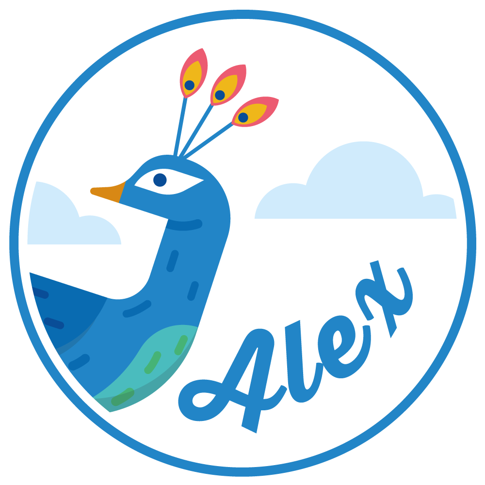 Vinyl Teppich mit Namen anpassbarer pfau - TenStickers