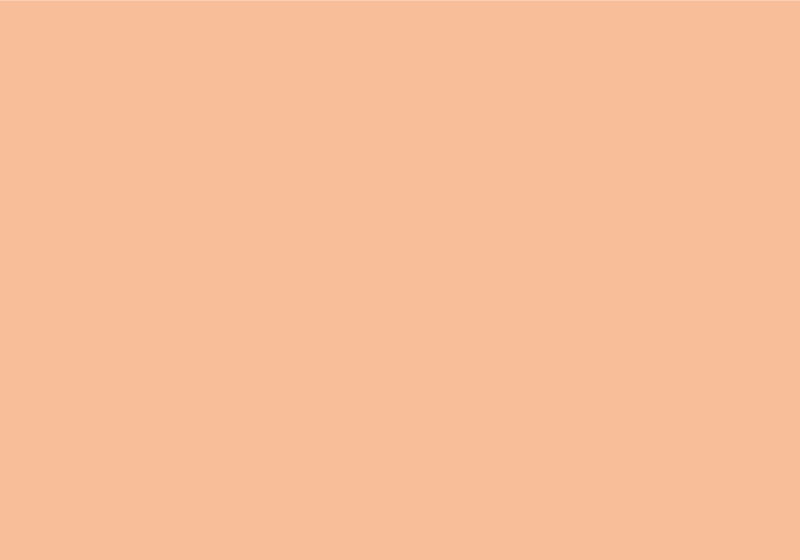 Vinylteppich rechteckig Pantone 2024 Peach Fuzz - TenStickers