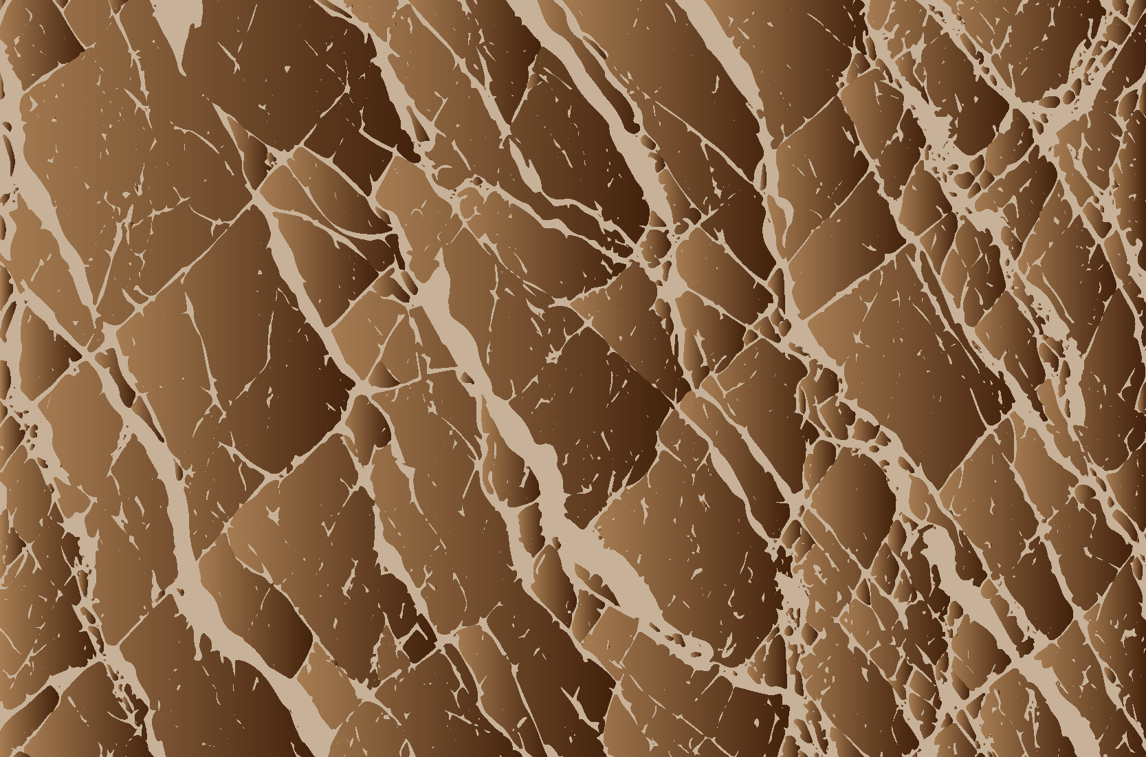 Vinyl Teppich Esszimmer brauner Marmoreffekt - TenStickers