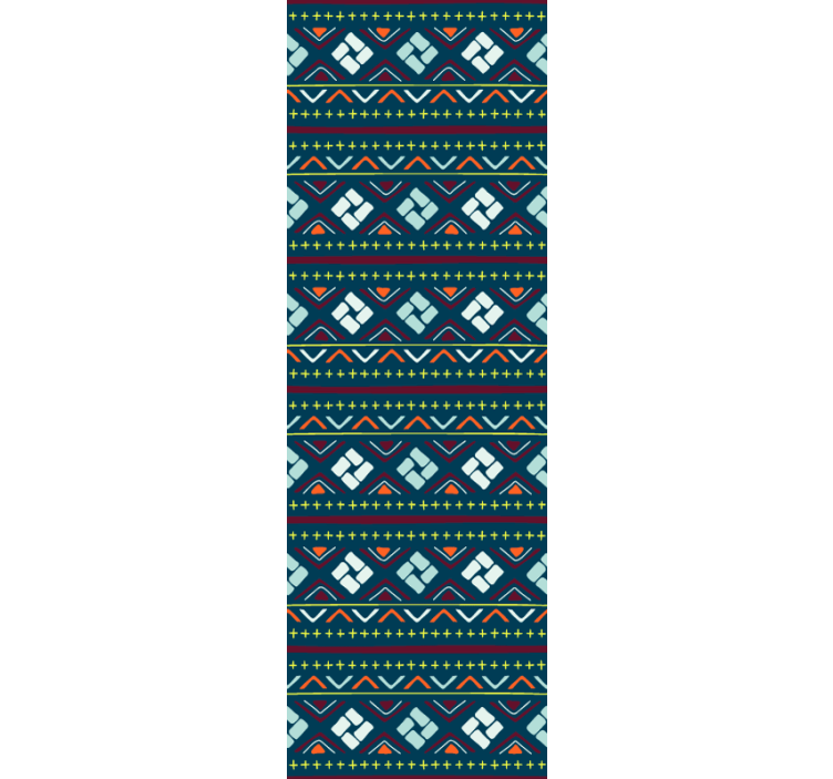 Tapete geometrisch geometrische farbblöcke - TenStickers