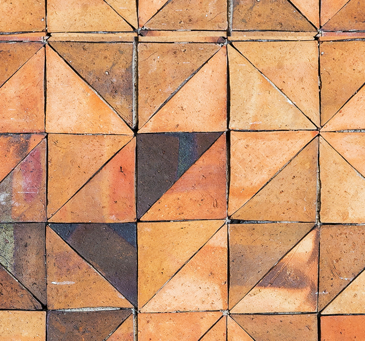 Steinoptik strukturierte Tapete Vintage - TenStickers