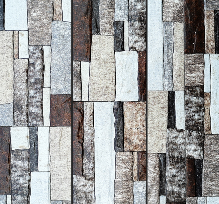 Mustertapeten Steinoptik Steppe - TenStickers