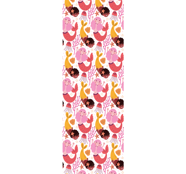 Ornament Tapete unterwasser-laune - TenStickers