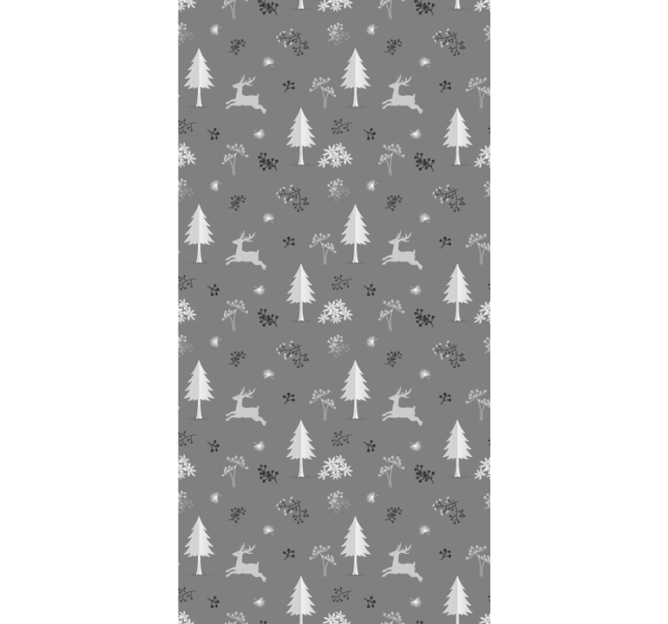 Tapete Weihnachten winterlandschaftsmotiv - TenStickers