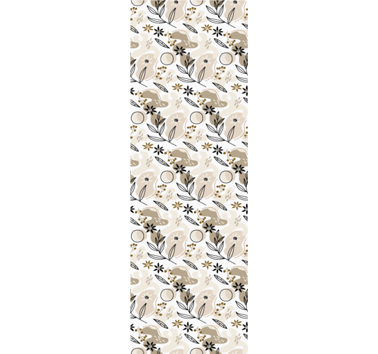 Tapete Tiere botanisches faunamuster - TenStickers