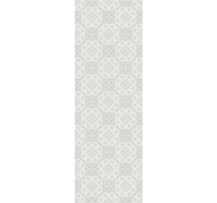 Ornament Tapete komplizierte blumen - TenStickers
