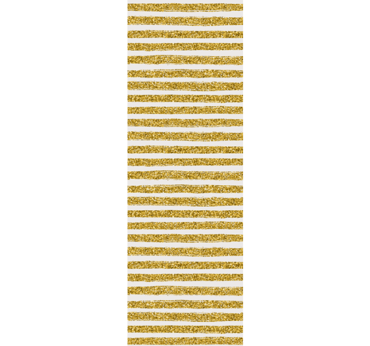 Gestreifte Tapete glitzerstreifen - TenStickers