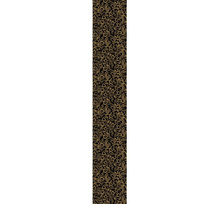 Ornament Tapete elegante blätterranken - TenStickers