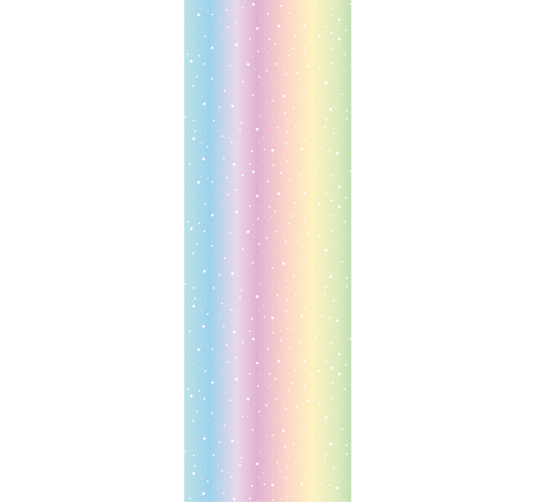 Tapete Sternenhimmel pastellfarbener sternenfarbverlauf - TenStickers