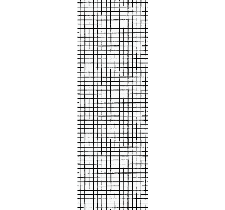 Tapete geometrisch gittermuster - TenStickers
