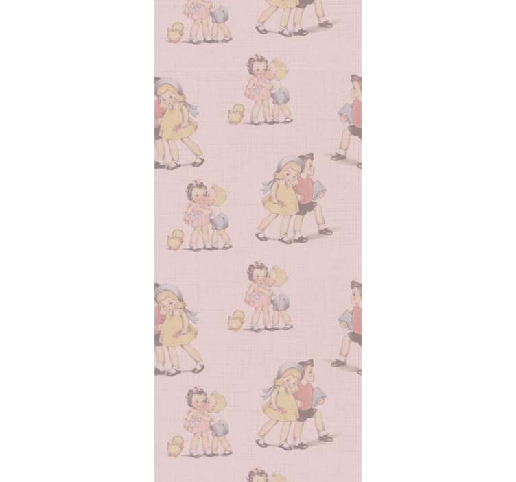 Babyzimmer Tapete bezaubernde kindheit - TenStickers