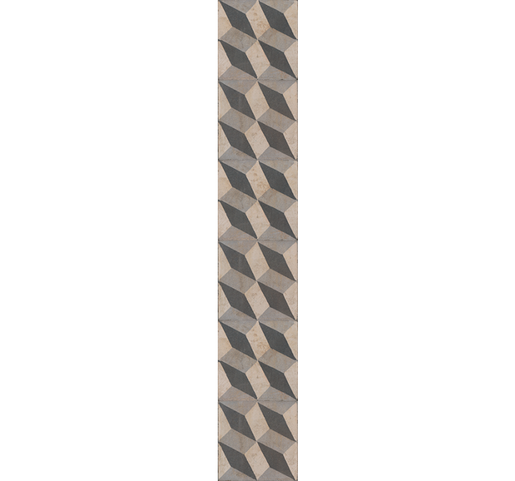 3D Tapete geometrisches 3d-motiv - TenStickers