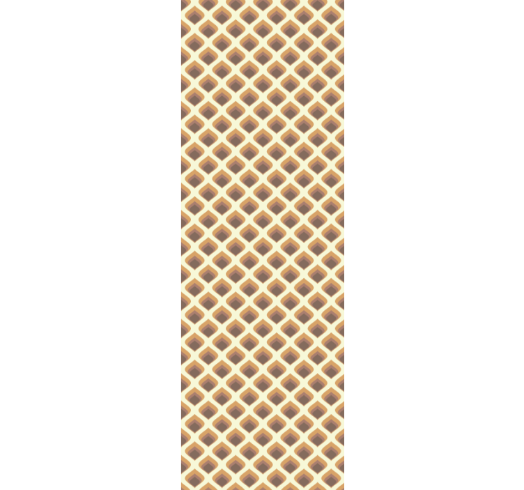 Tapete Formen im 60er Design - TenStickers