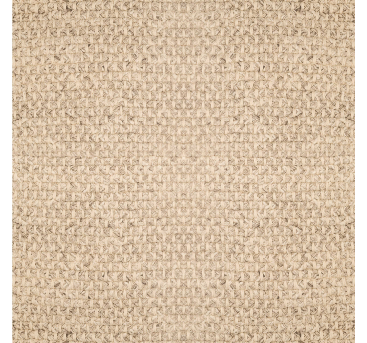 Tapeten Wohnzimmer beiger Stoff - TenStickers