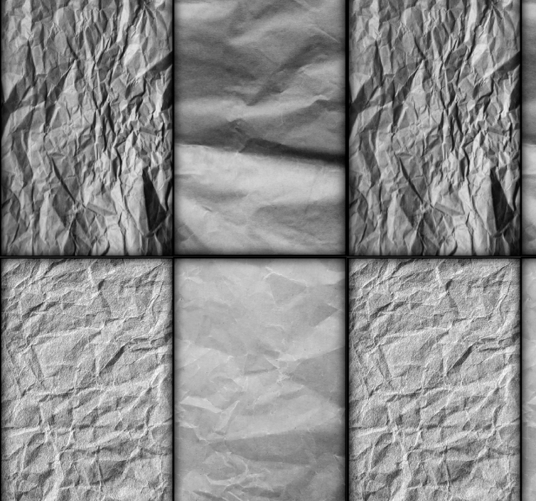 Tapete Muster zerknitterte oberfläche - TenStickers