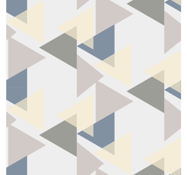 Tapete Modern überlappende Dreiecke - TenStickers