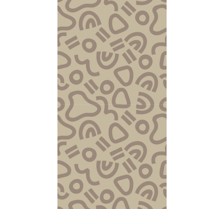 Tapete leopard braunes elegantes motiv - TenStickers