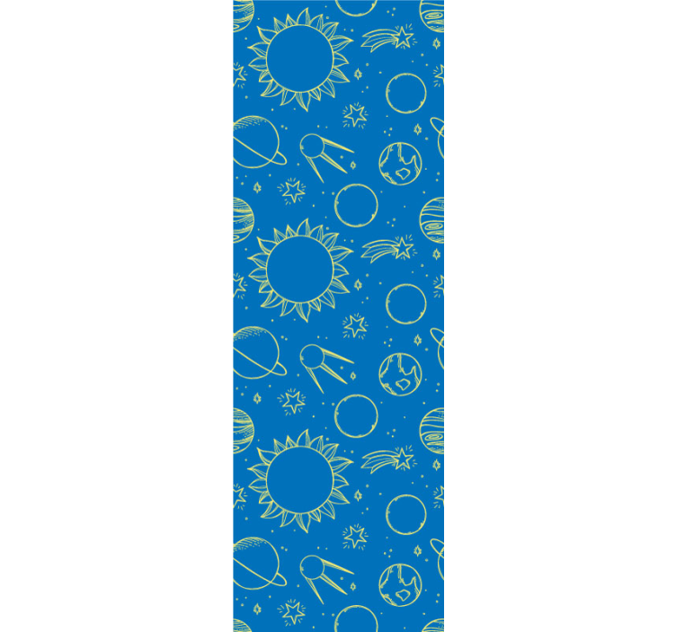 Babyzimmer Tapete weltraum-hintergrund - TenStickers