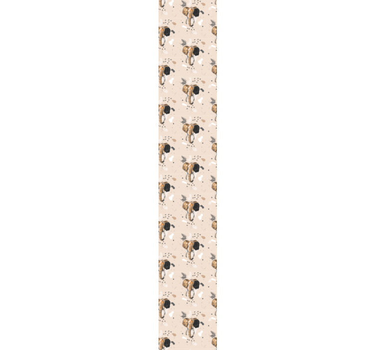 Tapete Elefanten muster mit elefantenmotiv - TenStickers