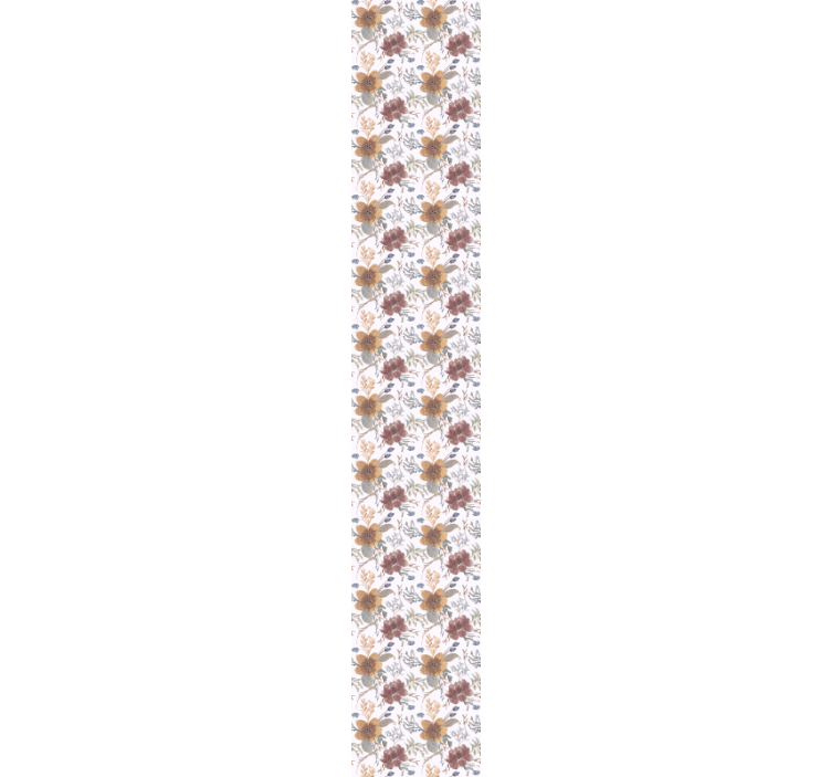 Blumentapete im floralen blütendesign - TenStickers
