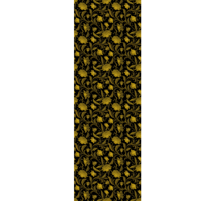 Tapete Florale Ornamente dekorative blumen - TenStickers