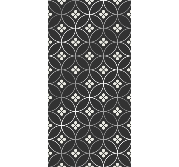 Ornamente Tapete geometrische tesselation - TenStickers