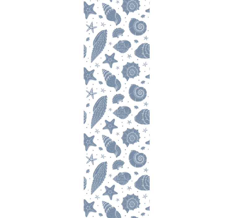 Tapete Natur muschelmotiv - TenStickers