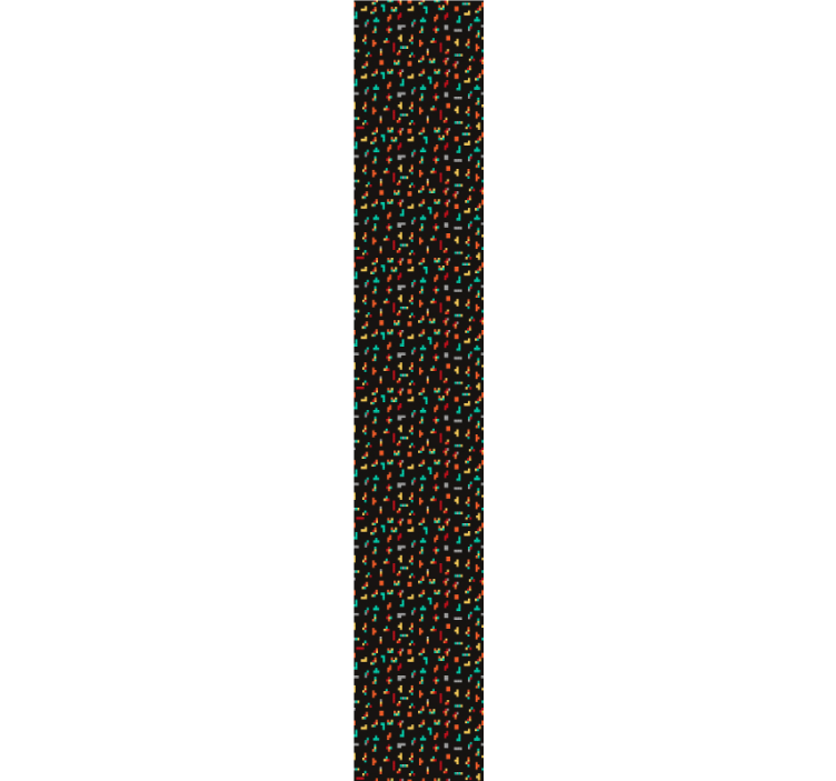 Tapete geometrisch bunte spielformen - TenStickers