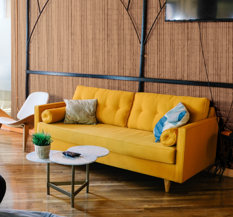 Tapete Holzoptik lineare holzstruktur - TenStickers