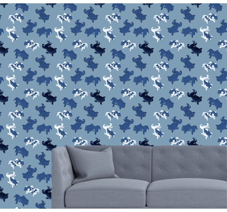 Hunde Tapete skurrile eckzähne - TenStickers