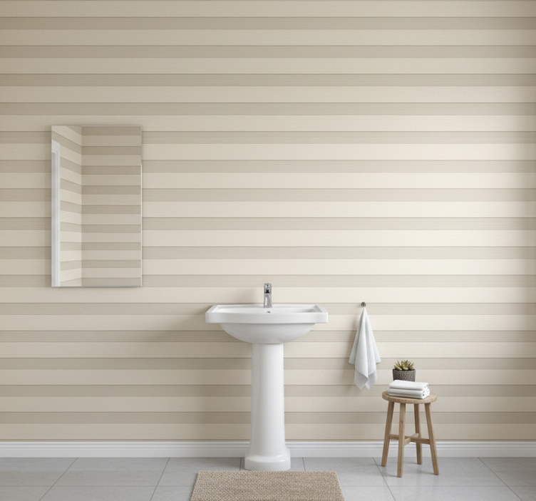 Tapete badezimmer mit geschichtetem tages-nacht-gradient - TenStickers