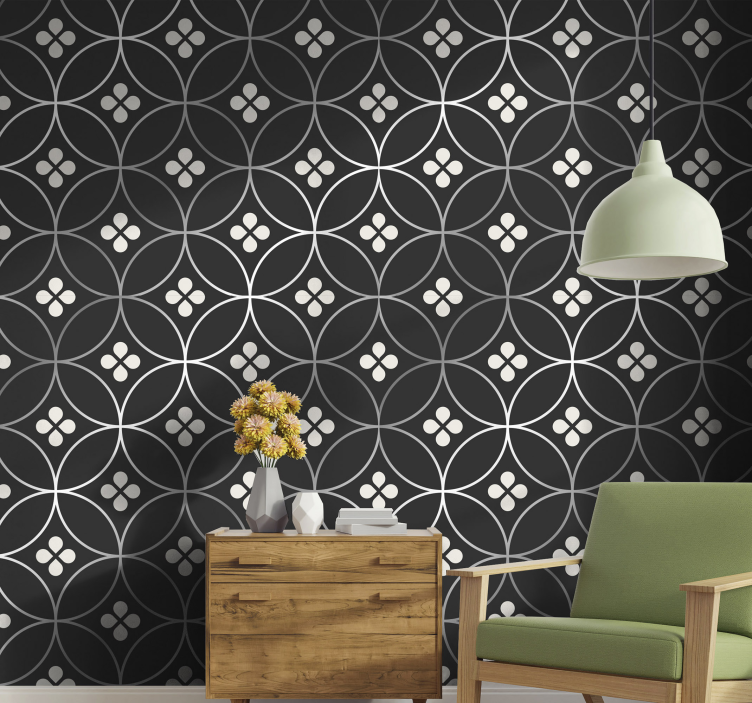 Ornamente Tapete geometrische tesselation - TenStickers