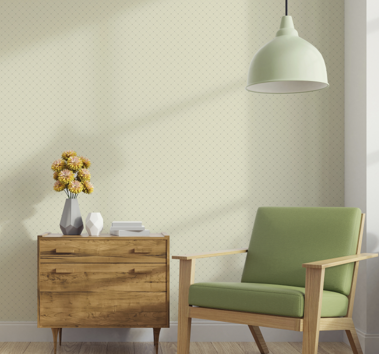 Tapete grün diamant-retro - TenStickers