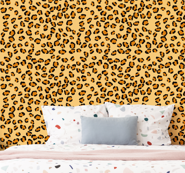 Tapete leopard im leopardenmuster - TenStickers
