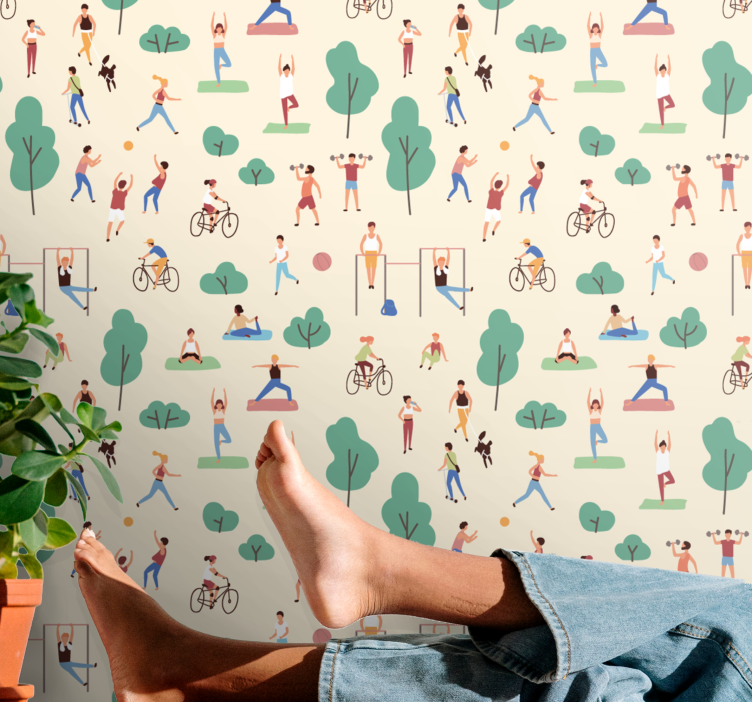 Tapete Natur outdoor-aktivitäten - TenStickers