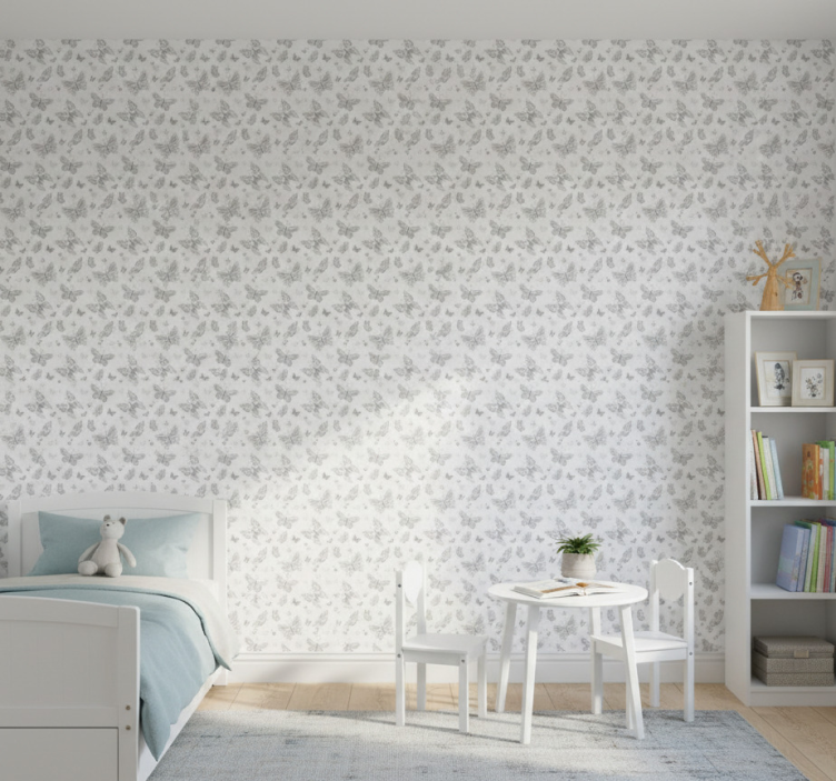 Tapete schmetterling fliegende motive - TenStickers