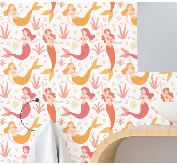 Tapete Schmetterling mythische meerestänzer - TenStickers