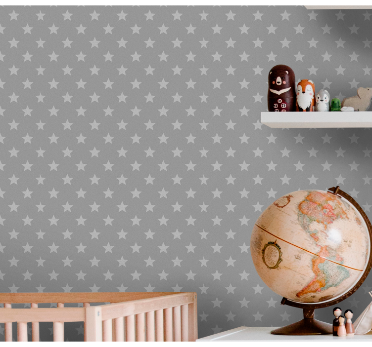 Tapete Sternenhimmel einfachheit des sternmusters - TenStickers