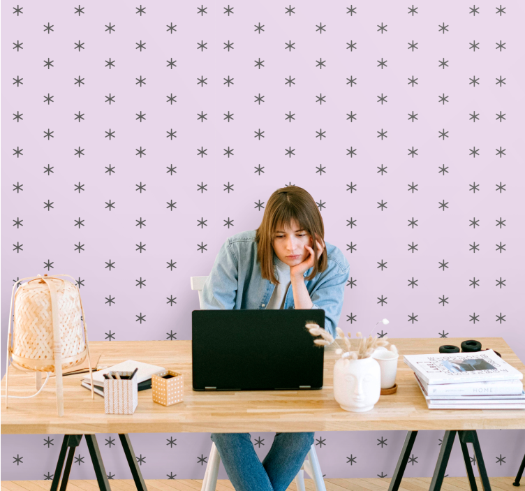 Tapete Sternenhimmel sternenklare akzentwand - TenStickers