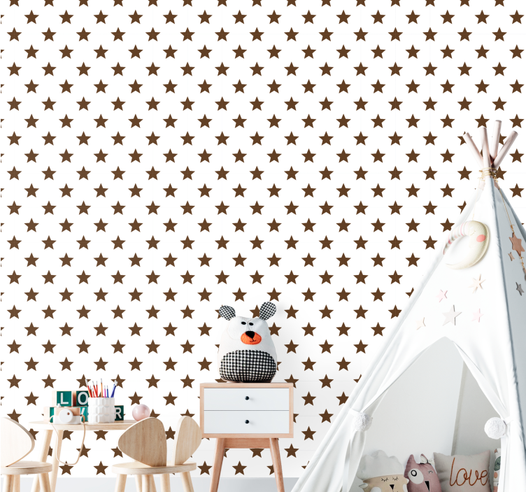 Tapete Sternenhimmel sternenklarer raum - TenStickers