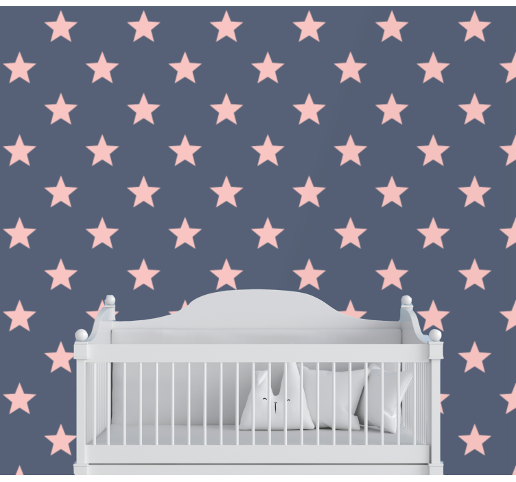 Tapete Sternenhimmel sternennacht-muster - TenStickers