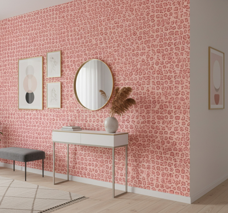 Tapete tiere leopard punkte - TenStickers