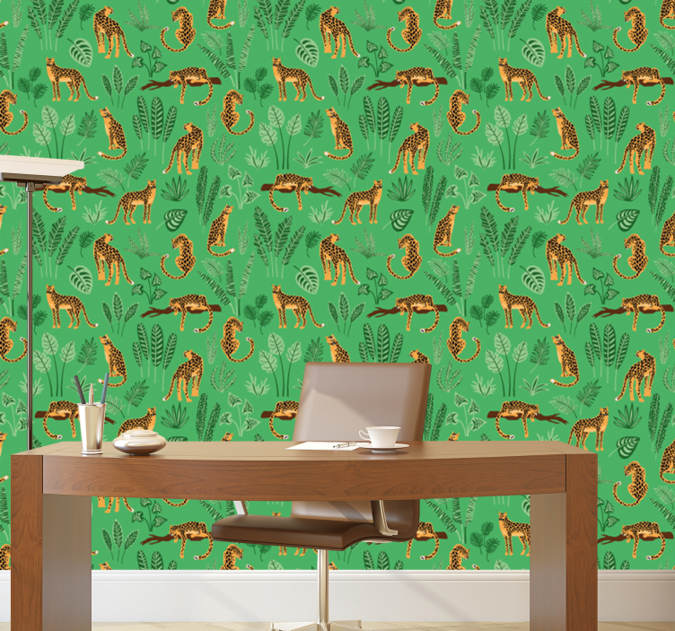 Tapete Tiere safari-fauna-motiv - TenStickers